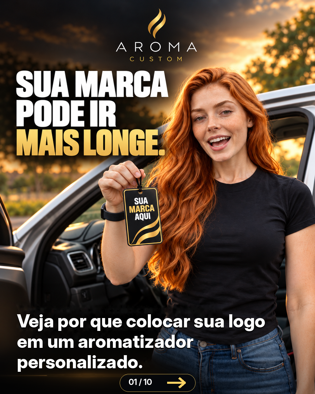 Beatriz Guedes no projeto Aroma Custom